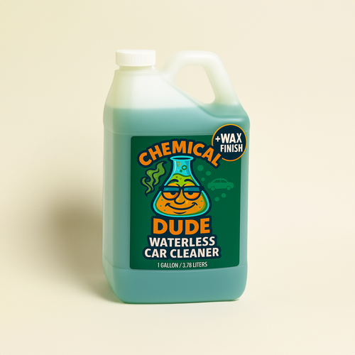 chemical dude waterless car cleaning + wax finish 1 gallon